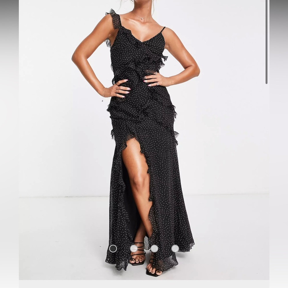 Polka Dot Asos Dress- great for a wedding